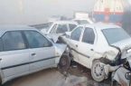 تصادف زنجیره‌ای در آزادراه خرم‌آباد- پل‌زال/ یک نفر جان باخت