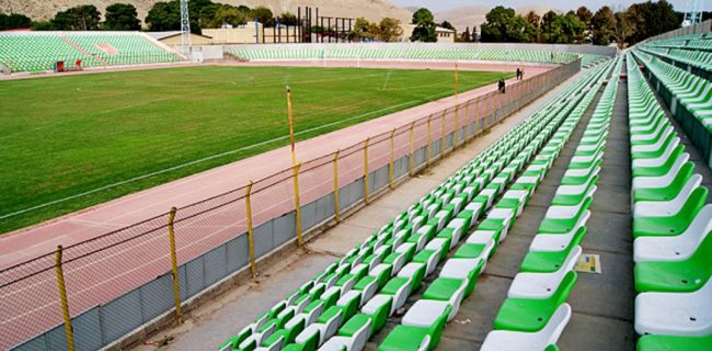 آماده‌سازی ورزشگاه تختی خرم‌آباد برای برگزاری بازی‌های تیم خیبر