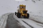 مسدود شدن ۱۴۵ مسیر روستایی لرستان بر اثر بارش برف